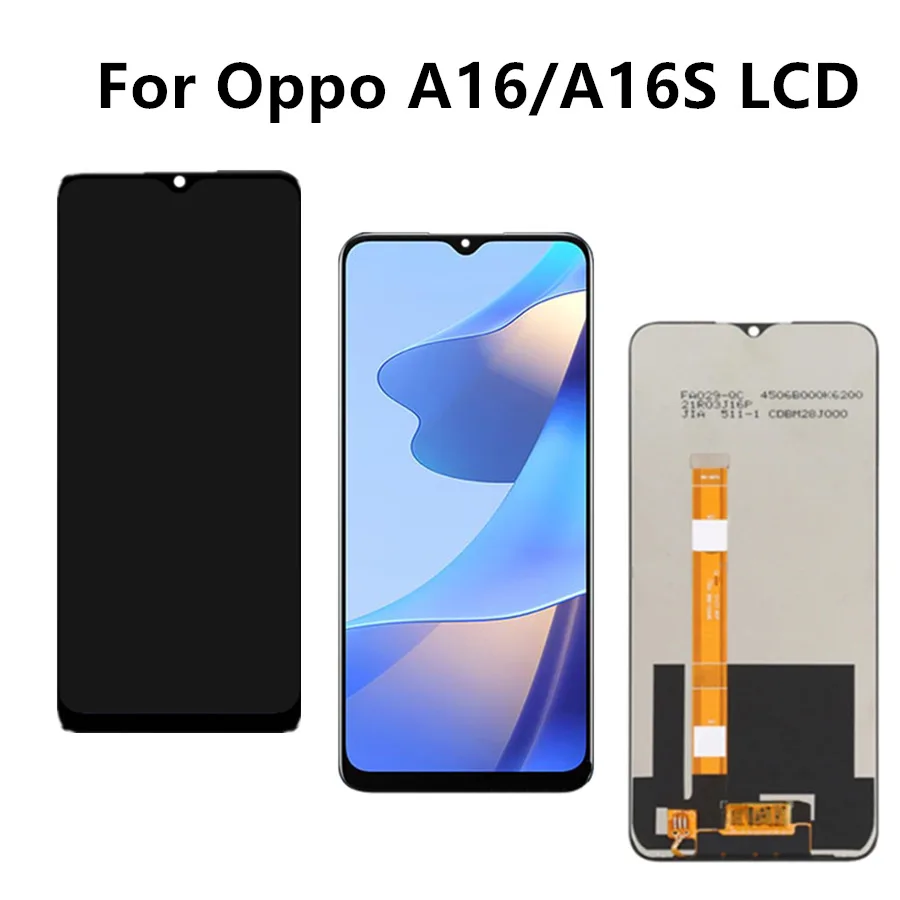 

6.52" LCD For Oppo A16 CPH2269 LCD Display Touch Screen Digitizer Assembly Replacement For Oppo A16S CPH2271 Display Screen