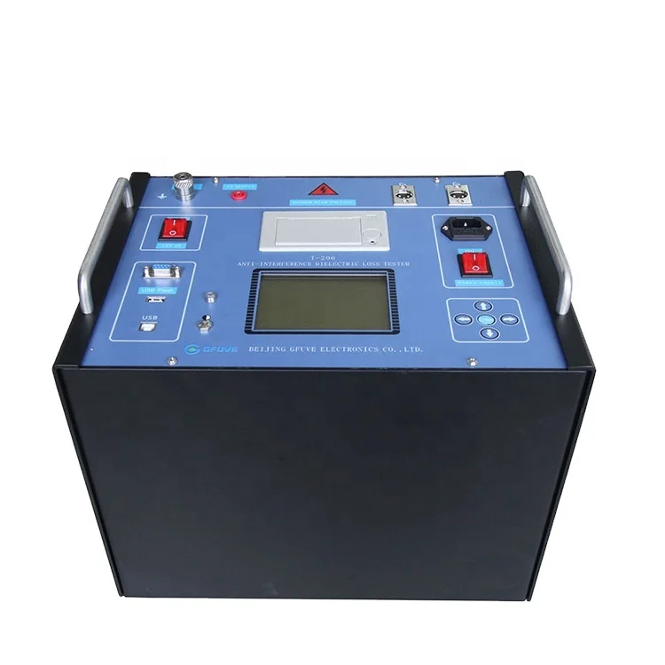 T-206 TRANASFORMER DIELECTRIC LOSS TAN DELTA TESTER