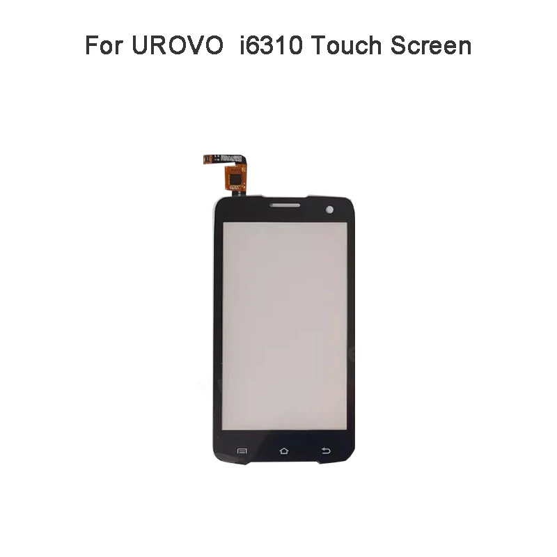 For Urovo i6310 Touch Screen No LCD Display Front Screen Top Lens of Outer Screen Replacement