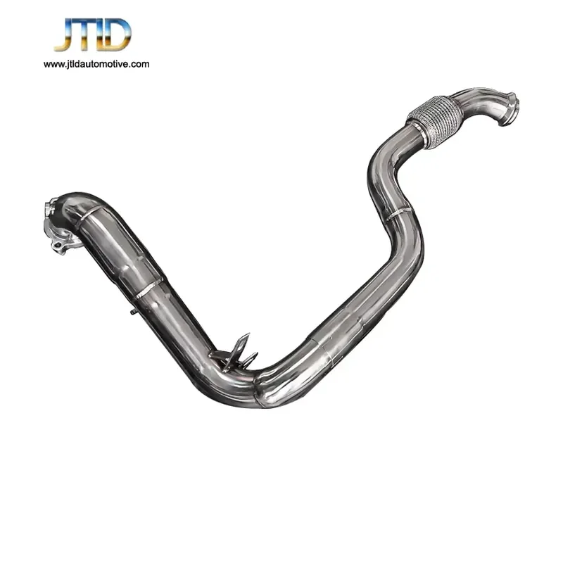 JTLD Turbo Down Downpipe Fits for Mercedes-benz W176 W117 Cla200 Cla250 M 270