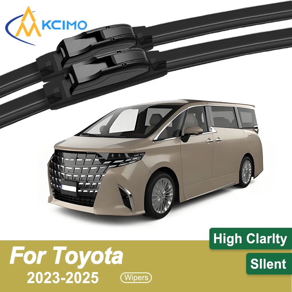 

Premium 2-Pack Windshield Wipers Compatible For Toyota Alphard AH40 2023-2025 All-Weather Durability for Safe Driving