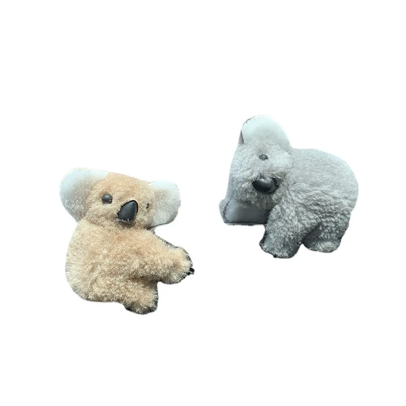 Car Rearview Mirror Central Control Screen Decoration Ornament Cute Koala Auto Interior Accessories Sun Visor Card Storage Clip