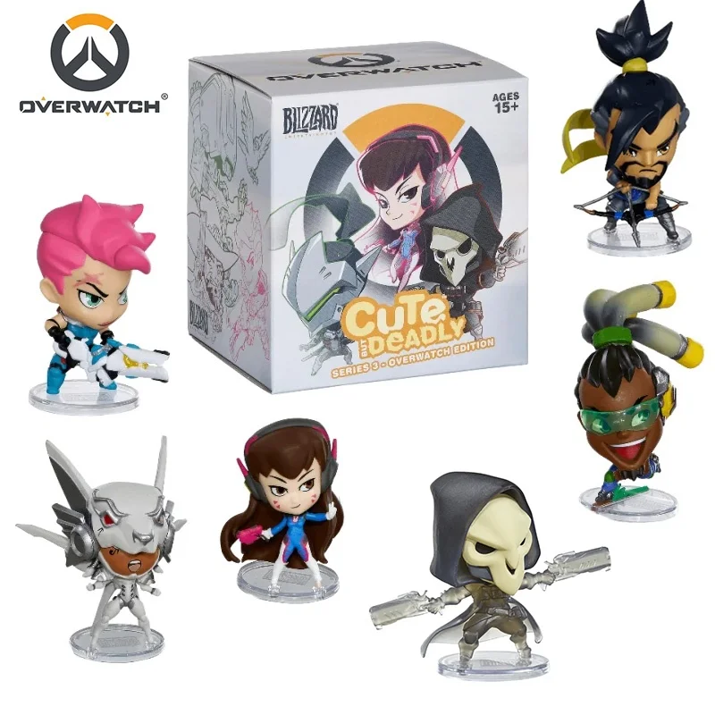 

New Overwatch Game Character Blind Box Model Toys Surprise Box Mysterious Box Holiday Gifts Desktop Ornament In Stock