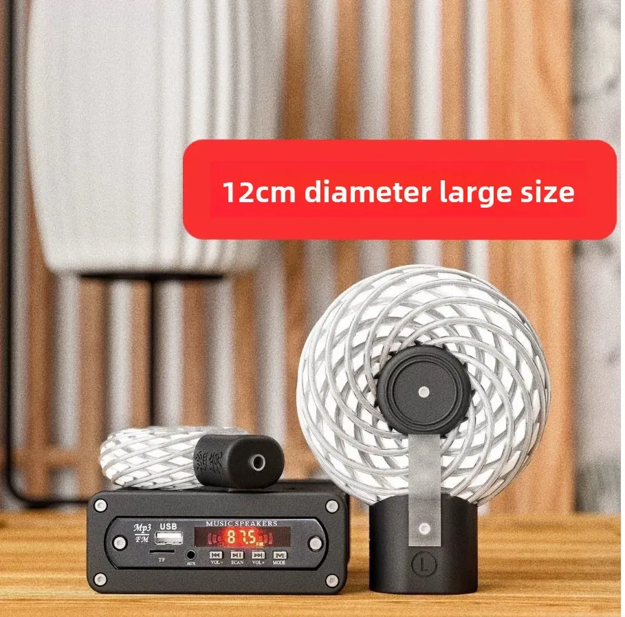 120mm Rodin Coil Rotating Magnetic Field Coil DIY Kit with Power Amplifier