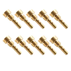 10pcs Slow Pilot Jet 4.5X0.75mm Thread for Keihin Kawasaki CV CVK FCE FCR Carburetor N424-25 Injector Nozzle
