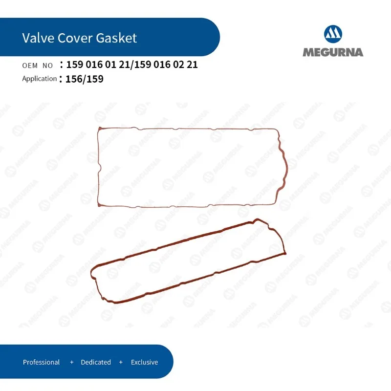

M156/159 Engine Valve Cover Gasket set for Mercedes Benz W204 S204 C204 A209 C209 S212 W212 W221 Auto Part 1590160121 1590160221
