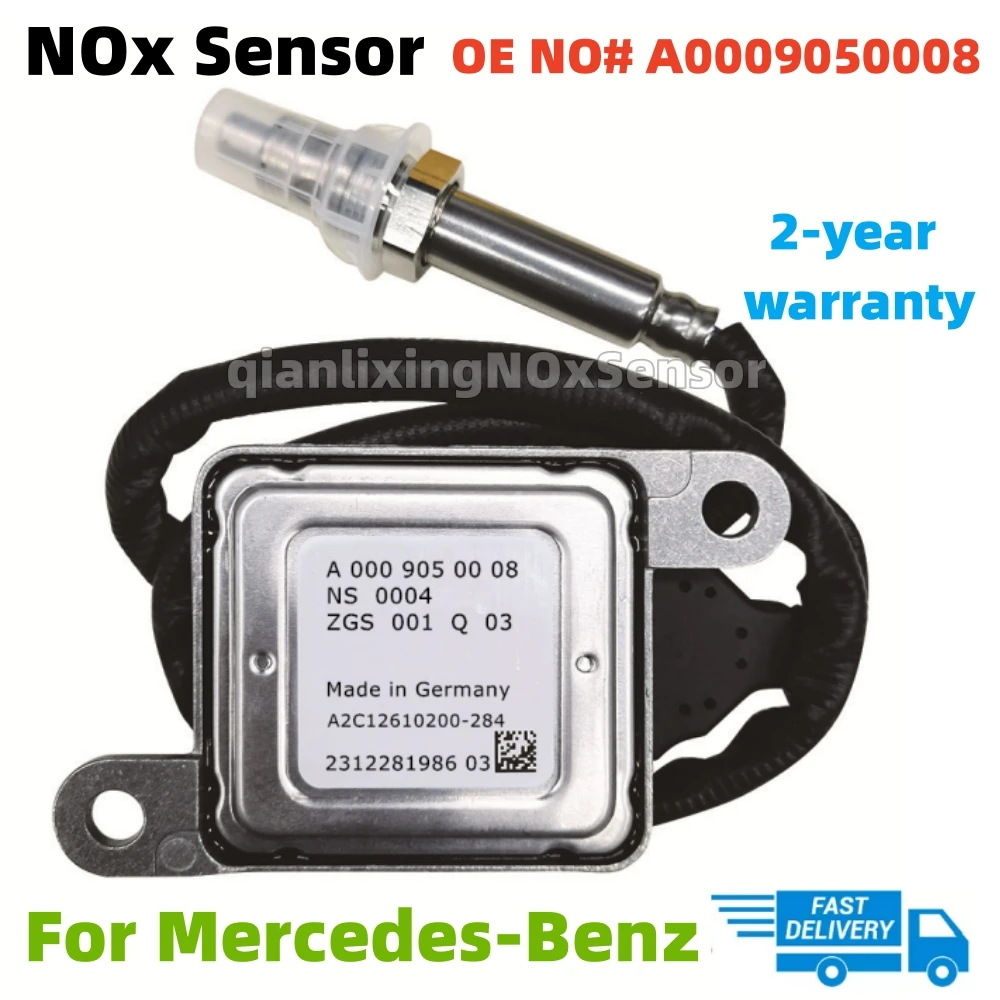 A0009050008 A000 905 00 08 Original NEW NOx Sensor For Mercedes-BenzGLC Coupe X253 SLC SLK W222 2014-2019 A2C12610200-284