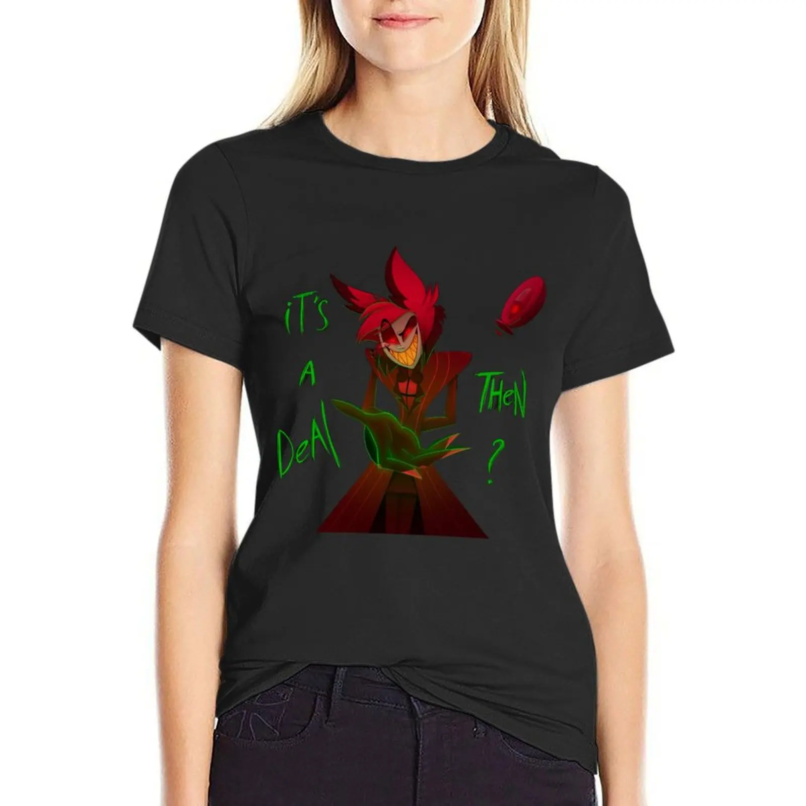 

It's a deal then Digital T-Shirt new edition tees anime animal prinfor Women clothing