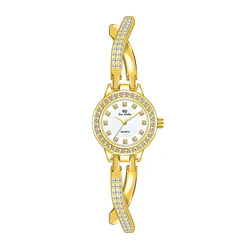 UTHAI Women Watch Chain Light Luxury brand Butterfly Full Diamond Waterproof Student Female Fashion Quartz Bracelet Watches Gift