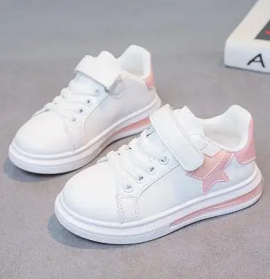 Scarpe per bambini ragazze primavera autunno Casual suola morbida ragazzi scarpe a stella materiale in cotone traspirante Sneakers a taglio basso