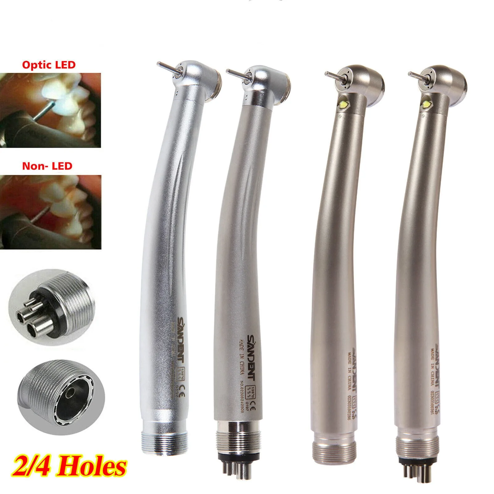 NSK Pana Max Style Dental Fiber Optic LED E-generator/ High Speed Handpiece 2/4HOLE