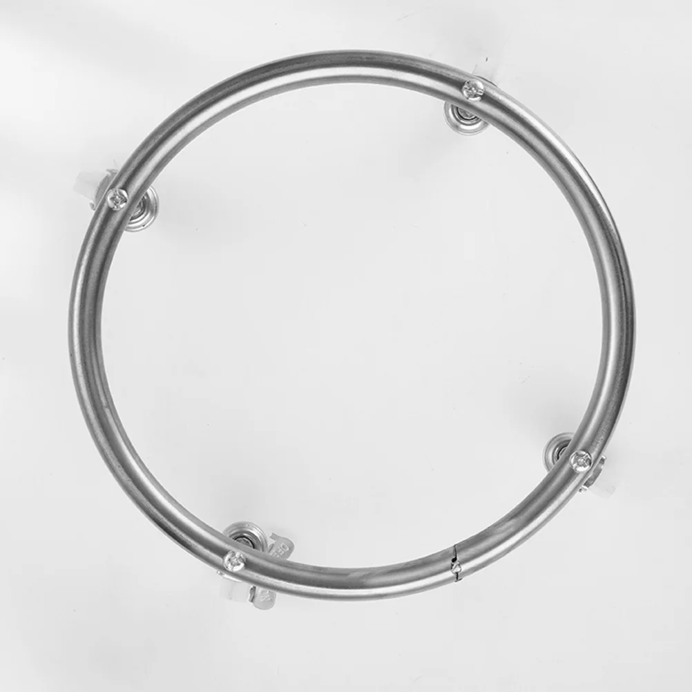Soporte móvil para botella de Gas, tanque de propano, soporte móvil para Dolly, acero inoxidable plateado para el hogar
