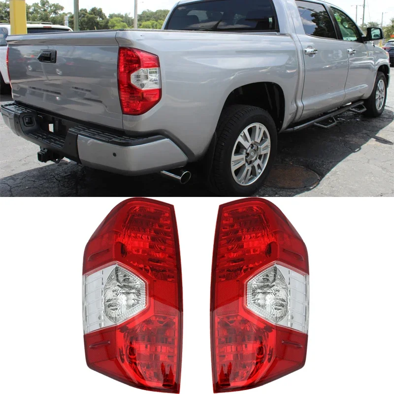 

X-T Car Taillight For Toyota Tundra 2014-2020 Rear Lamp Driving Lamp Turn Signal Light Stop Brake Lamp Accessories With Bulb