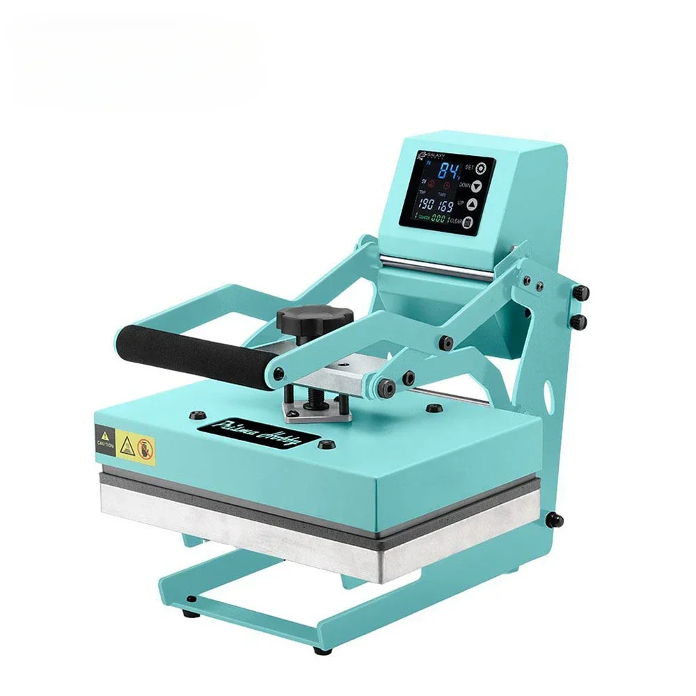 Galaxy Press GS-805 Small Flat Textile Clothes Sublimation Printing Press Heat Transfer Machine For T-Shirts