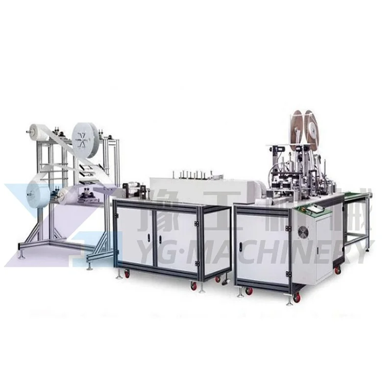 YG Automatic High Speed Medical 3ply Mask Making Machine