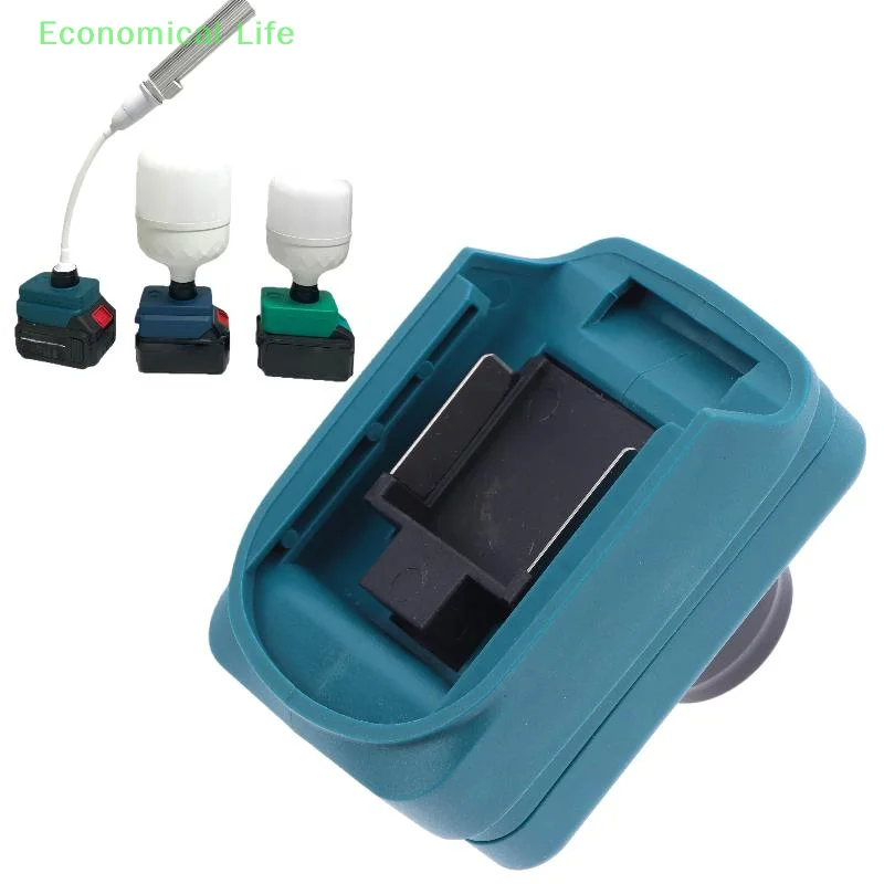 1개 작업등 베이스 소켓 LED 전구 베이스 플러그 리튬이온 배터리 18V LED 전구 저전압 램프 조명 야외용