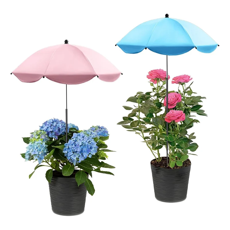 

ABMS-затеры для растений на открытом воздухе, садовый зонт высотой 40 дюймов, защита от солнца 23,6, чехол для больших теней, 2 шт.