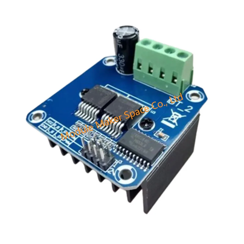 BTS7960 43A H-bridge وحدة تشغيل محرك عالي الطاقة عالية الطاقة محرك السيارة الذكي أشباه الموصلات التبريد
