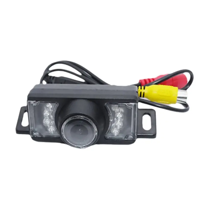 A22E-CCD CVBS Camera Car Rear View Camera With Ruler Line License Plate Bracket Camera Car Reversing Camera B308