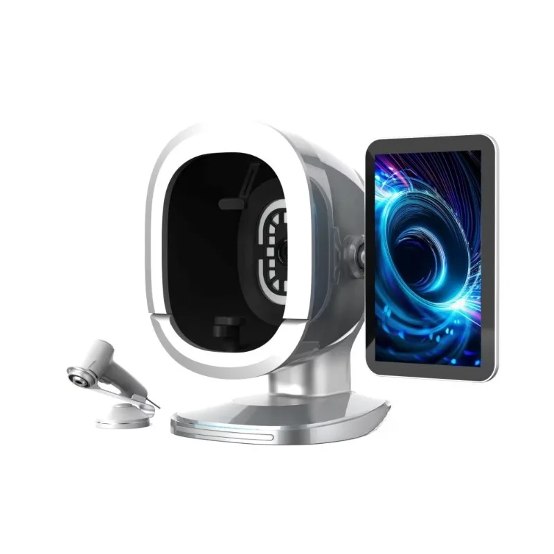 Handheld 3D AI Skin Analyzer WiFi Intelligent Facial Diagnosis Device EU Plug Professional Salon Skin Care Analysis Tool