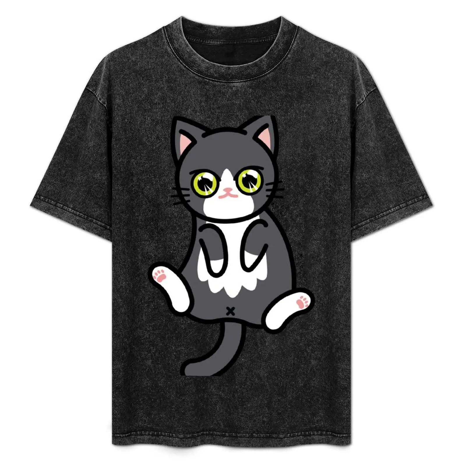 

Tuxedo Cat T-Shirt Work Casual Loose Fit T-Shirt