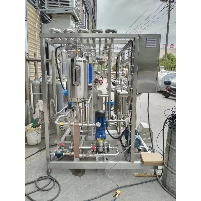 2000L/H High Quality Plate Sterilizer FL Series Custom Wholesale Milk Pasteurizer For Dairy Processing