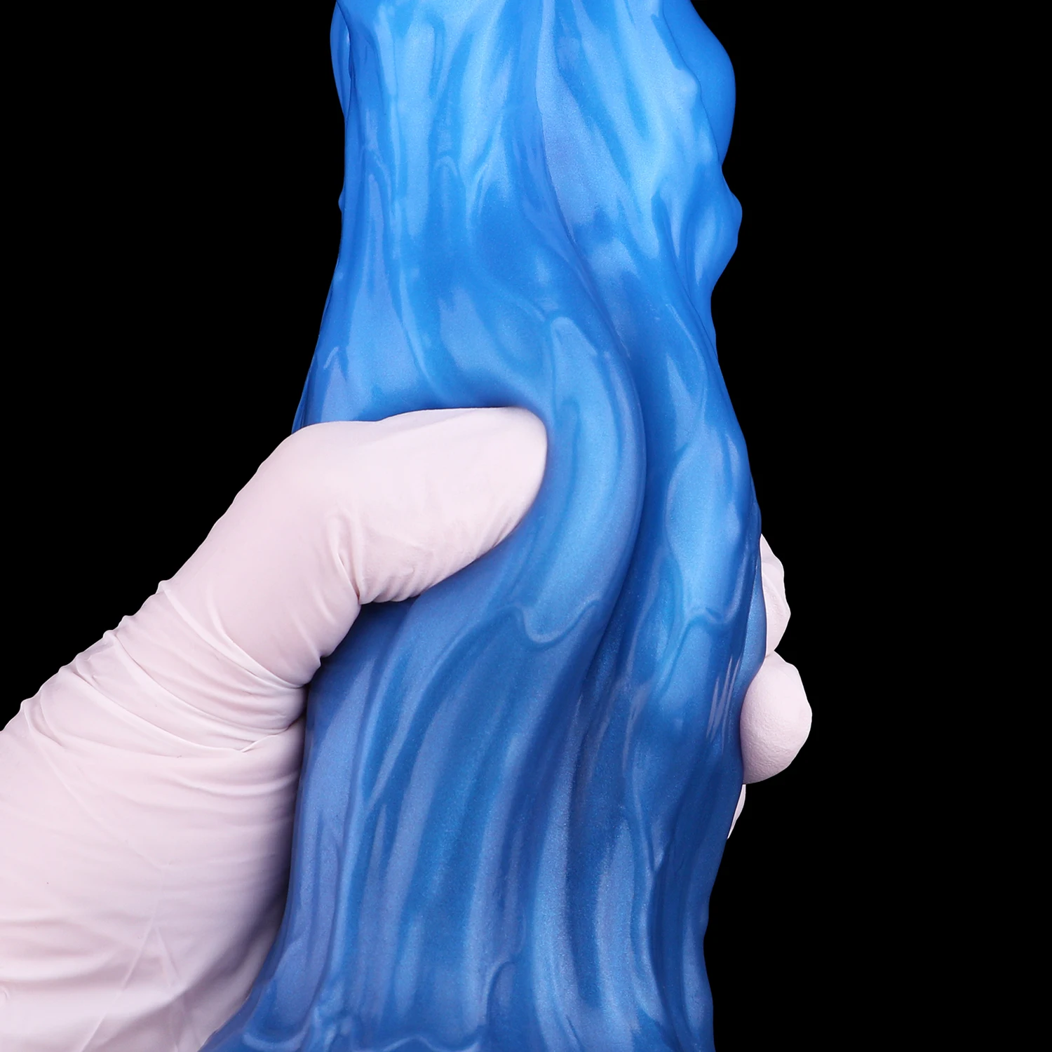 LEZEE مزدوجة الطبقات دسار سيليكون الكلب قضبان اصطناعية الكبار الموزه بوتيسد الاختراق المكونات الشرج الشرج موسع الجنس لعب للنساء #3