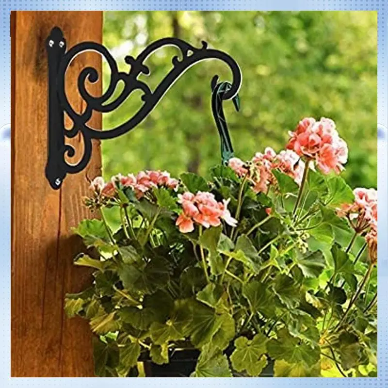 AD-2 PCS Hanging Planter Brackets Outdoor Hanging Brackets 12-Inch Easy To Use Birds