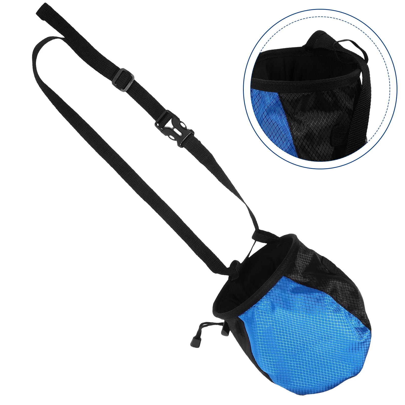 

Non slip Bag Climbing Chalk Bag for Bouldering Gymnastics Climbing Equipment Training Adjustable Waist Belt Storage Pouch