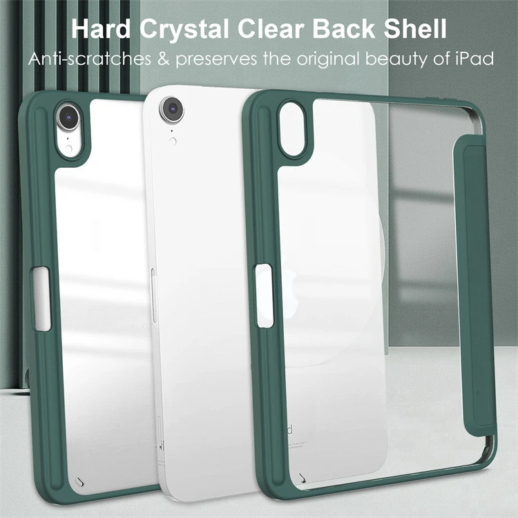 Geeignet für 2021 iPad mini6 Schutzhülle, iPad9 AIR5 magnetisch integrierte Anti-Drop-Pro11-Lederhülle. – Detail 6