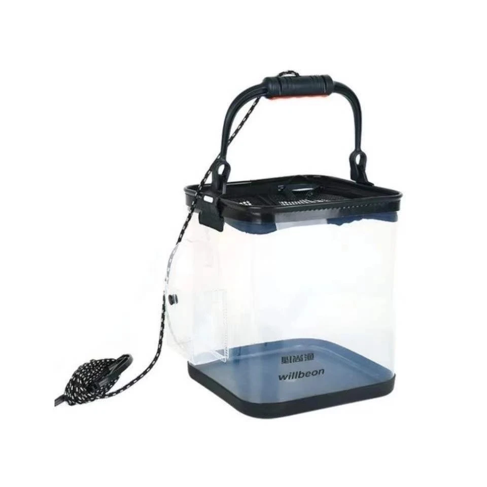 Aquarium outdoor special fishing bucket foldable fish tank household small breeding fish tank aquarium accessories