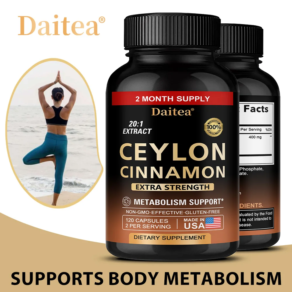 Ceylon Cinnamon Capsules for Men and Women – A High-Quality Supplement for Heart and Joint Health