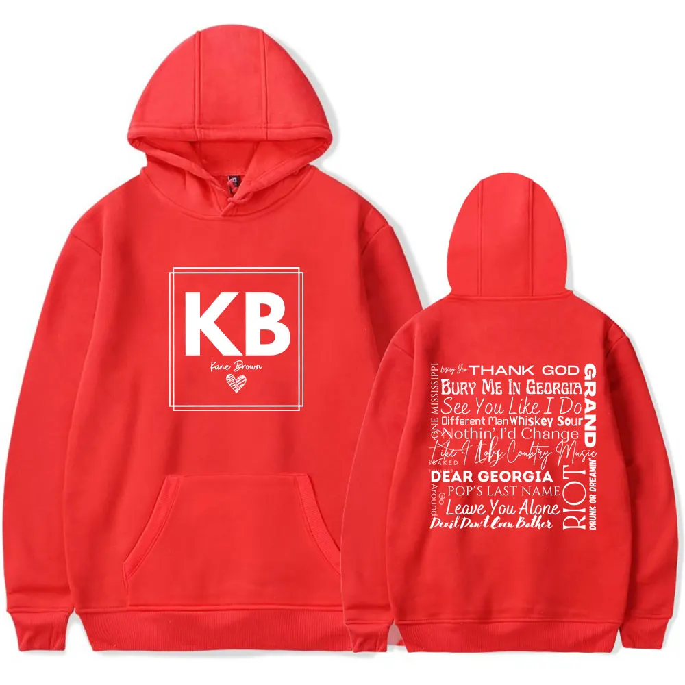 

Kane Brown kb merch thank god kb hoodies In The Air Tour 2024 drawstring pocket sweatshirt men/women Pullovers