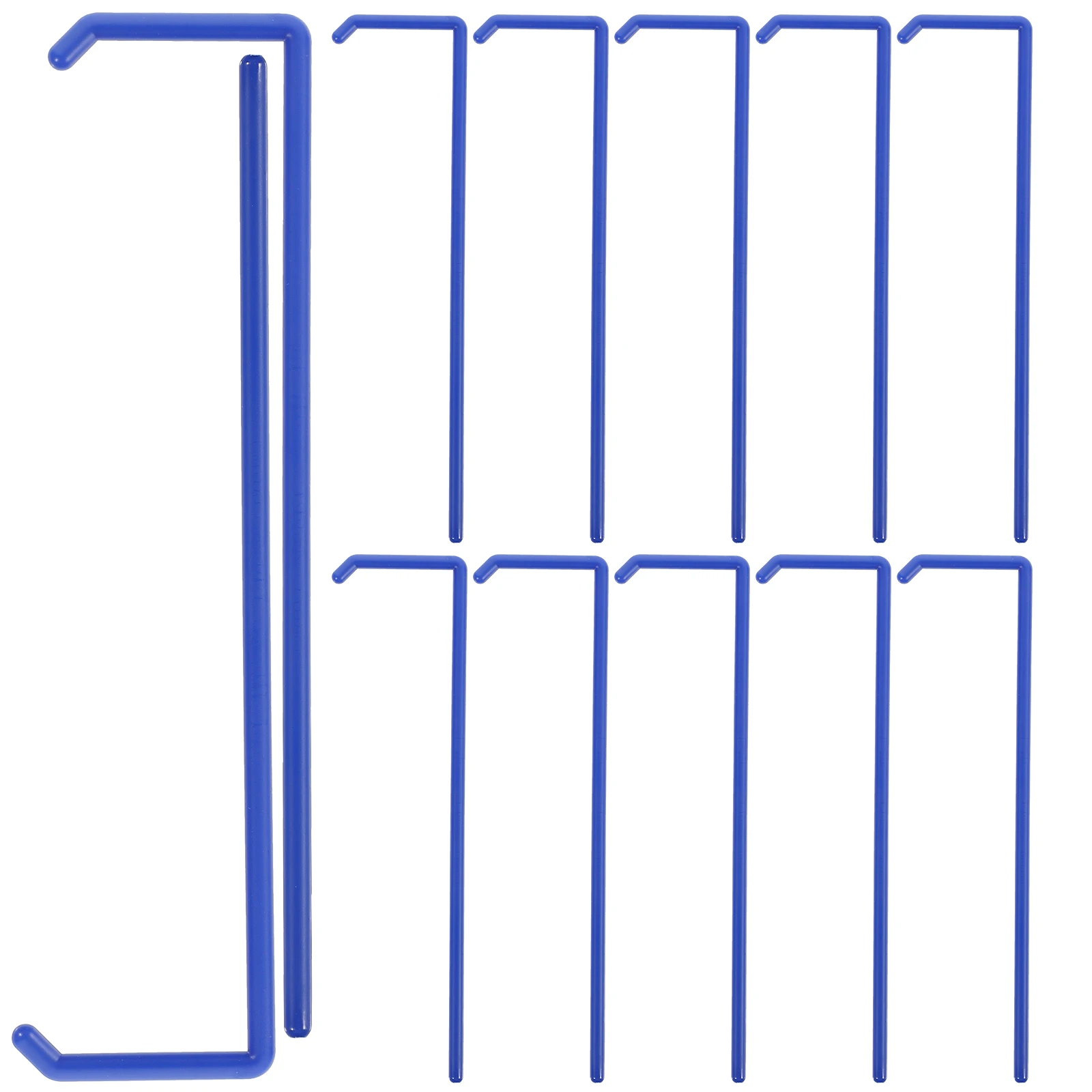 

20 Pcs Coating Rod Cell Laboratory Sticks Accessories Disposable Science Abs L-shaped Lab Tools Plastic Coating