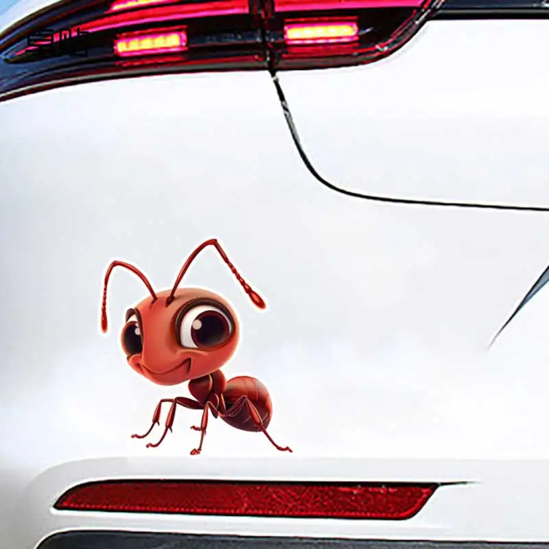 

Red Ant Cartoon Car Stickers Waterproof Window And Bumper Decals for Vehicle Decoration HE112