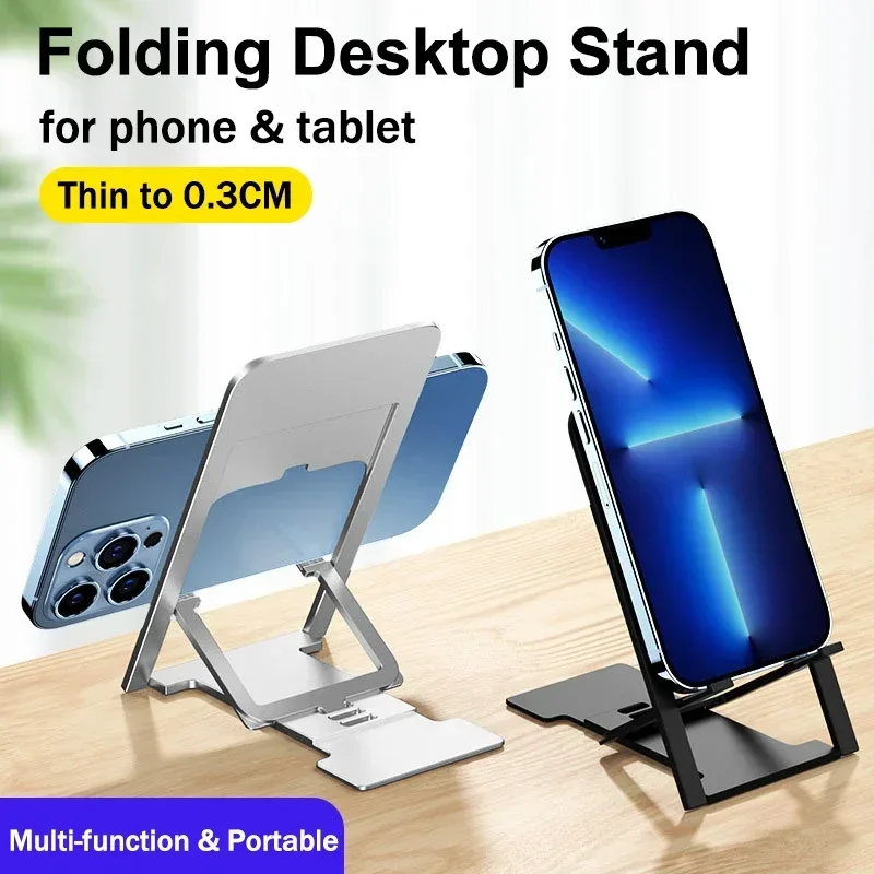 

NEW Universal Desktop Phone Holder Stand for IOS IPad Plastic Multi-Angle Adjustable Bracket Lazy Desktop Tablet Foldable Stand