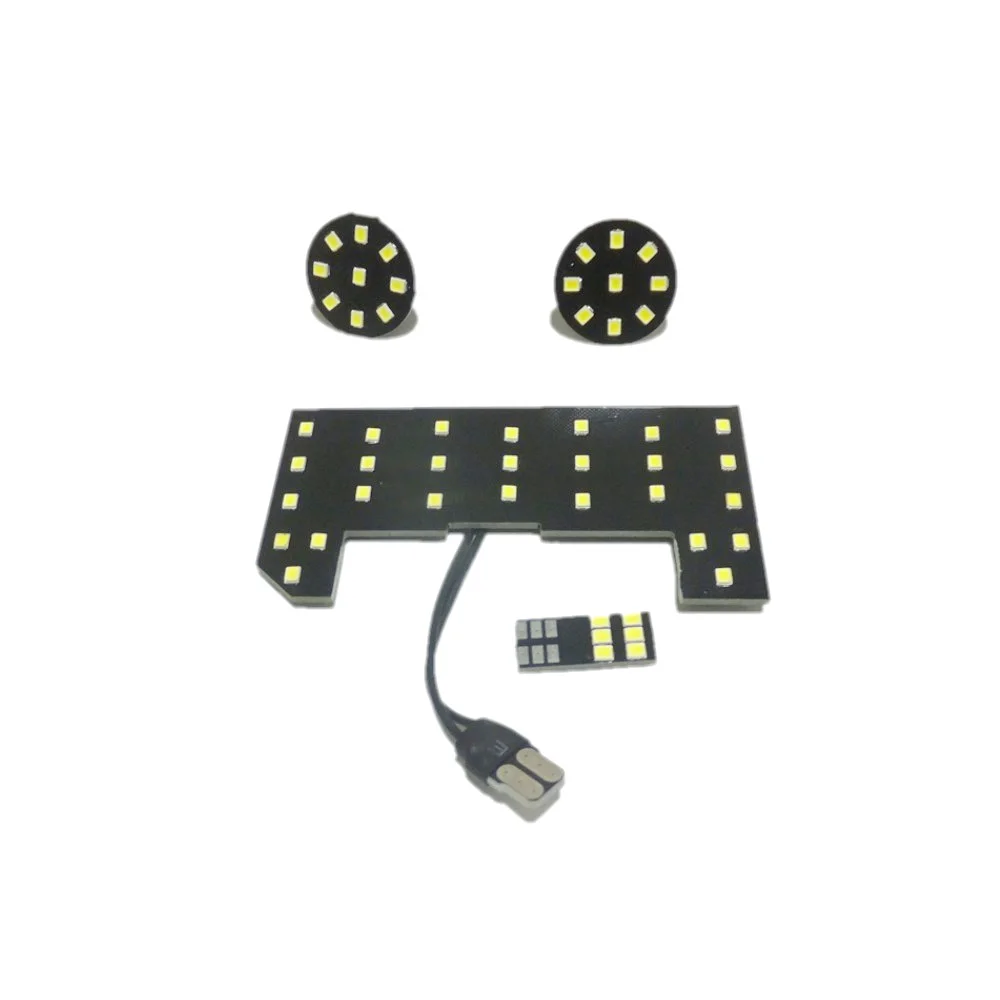 July King Car Reading Lights for Toyota Raize Daihatsu Ativa A200A A210A 2019.11-2024, 4 pcs / set, 6000K LED Dome Map Light