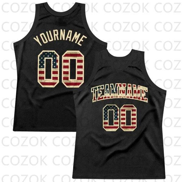 Custom Black Dark Series Basketball Jersey Basketball Tank Tops O-neck for Men Personalized Team Unisex Top