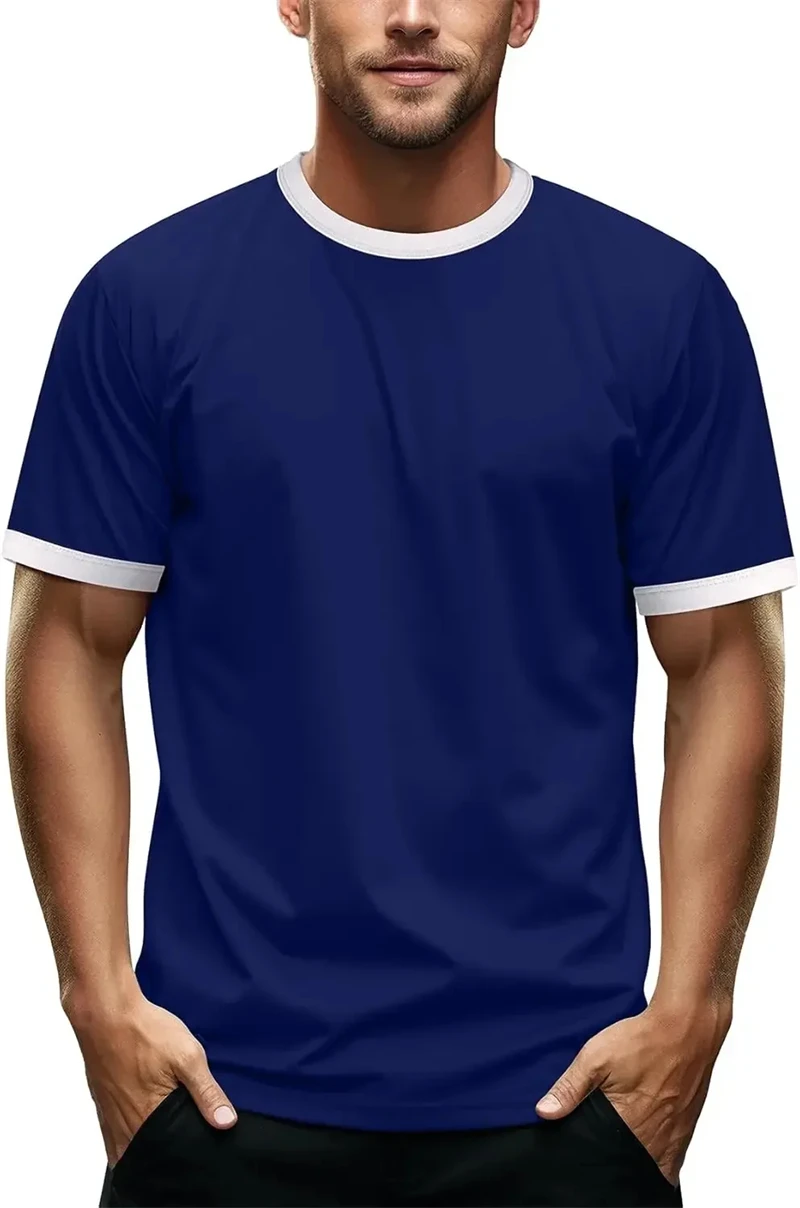 Herren Sommer T-Shirts Trend Streetwear 3D-Druck Rundhals Kinder T-Shirts Lässige Übergroße Atmungsaktive Oberteile Einfache Mode – Detail 6