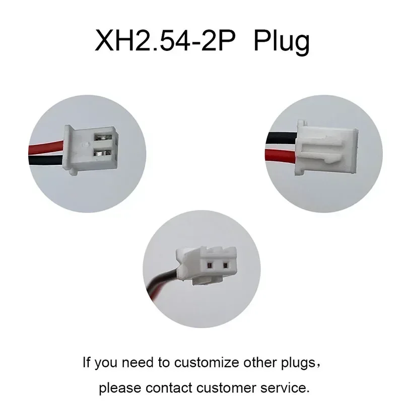 1S3P 3.7V 6000mAh18650 Battery Pack with XH2.54 Plug for Bluetooth Speaker Solar Light LED Headlamp Power Bank