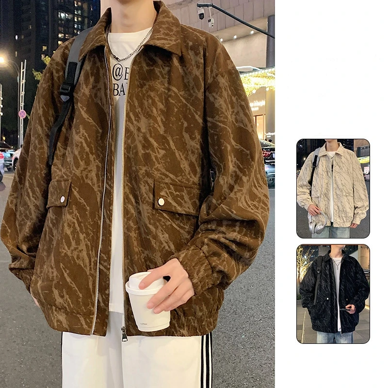 

Corduroy Jacket for Men 2025 New Style of relaxed fit ruggedly cool retro winter oversized casual Men's jacket