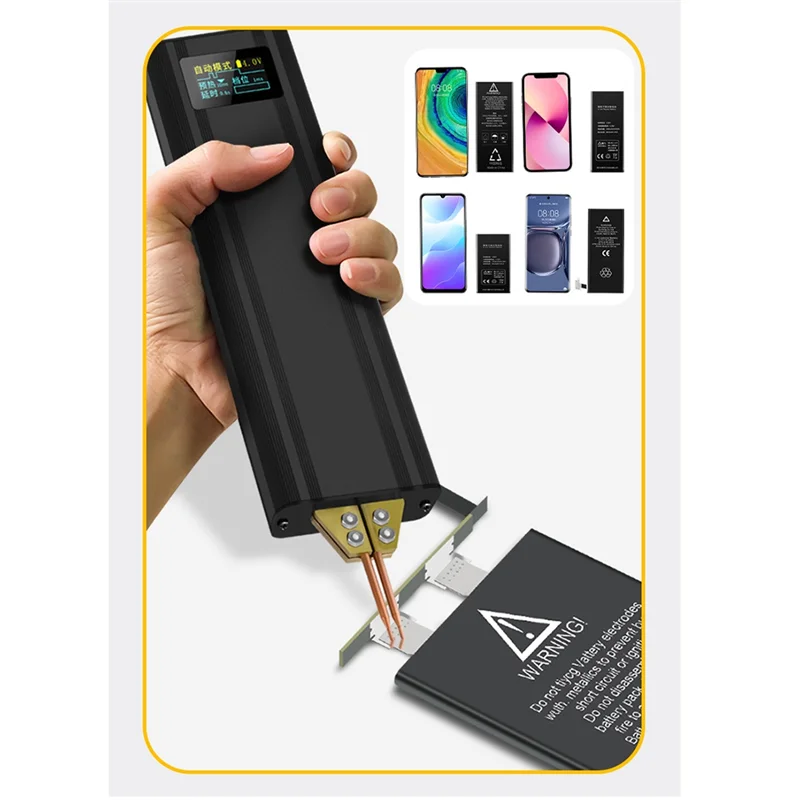 

The New DIY Mini Digital Display Spot Welder Portable Handheld Spot Welding Machine For 18650 Lithium Battery Ni-MH Ni-Cd Durabl