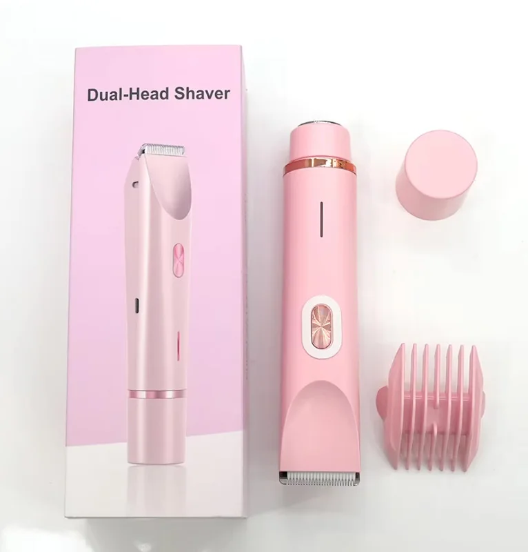 

2 в 1 женский эпилятор, женская бритва, триммер для бикини, триммер для волос в паху для женщин, женская бритва для всего тела, набор для ухода за волосами