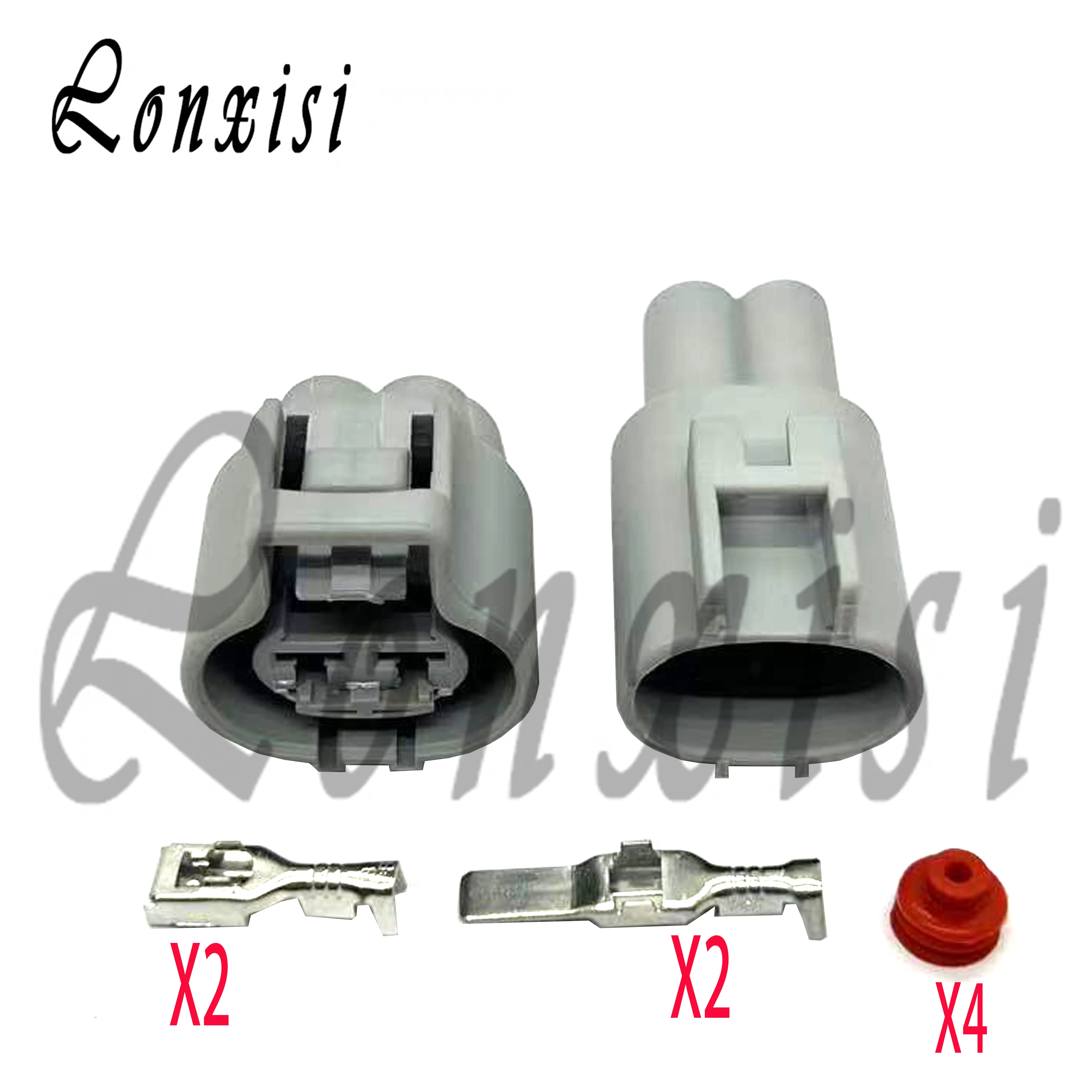 

1/5/10/20 Sets 2 Pin 176143-6 176146-6 Automobile Electronic Fan Waterproof Connector For RAV4 Fan Plug