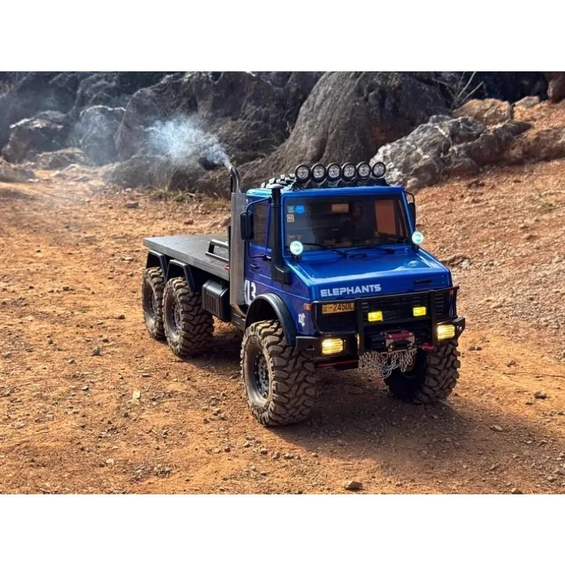Metal Exhaust Pipe For 1/8 Scale CROSSRC EMO X6 XL3  RC Crawler  Upgrading and Refitting Accessories Nondestructive Installation