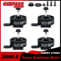 4pcs Surpass Hobby 2806.5 2807 BAT Brushless Motor 1300KV 1700KV Outrunner for RC FPV Racing Drone DIY Mark4 7inch LR7 APEX XL7