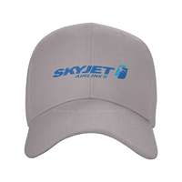 SkyJet Airlines Top Quality Logo Denim cap Baseball cap Knitted hat