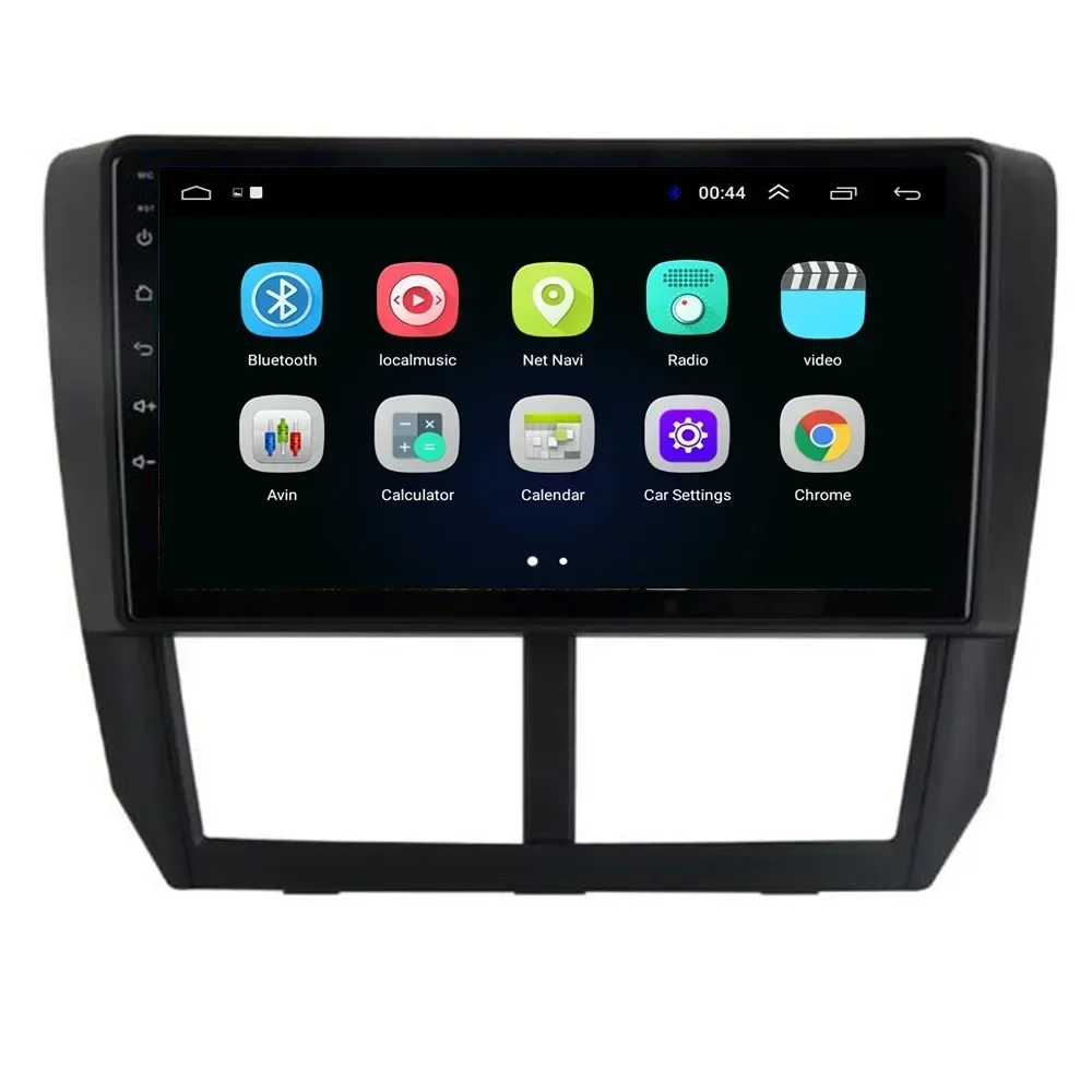 2 Din Android 13 Car Stereo Radio DVD GPS Multimedia Video Player 5G WiFi Cam DSP Carplay For Forester 2008-2012