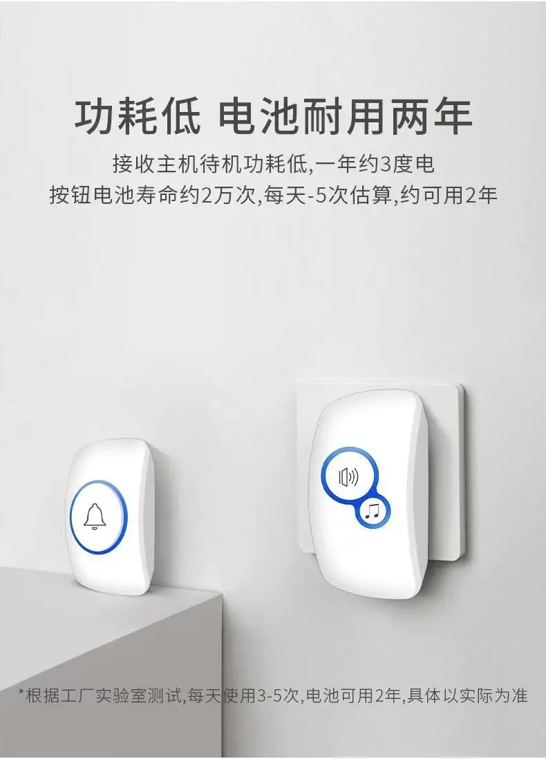 32Ringtone Беспроводная сигнализация Гость Добро пожаловать Звонок Дверной звонок Дверной звонок для домашней безопасности Дверное кольцо