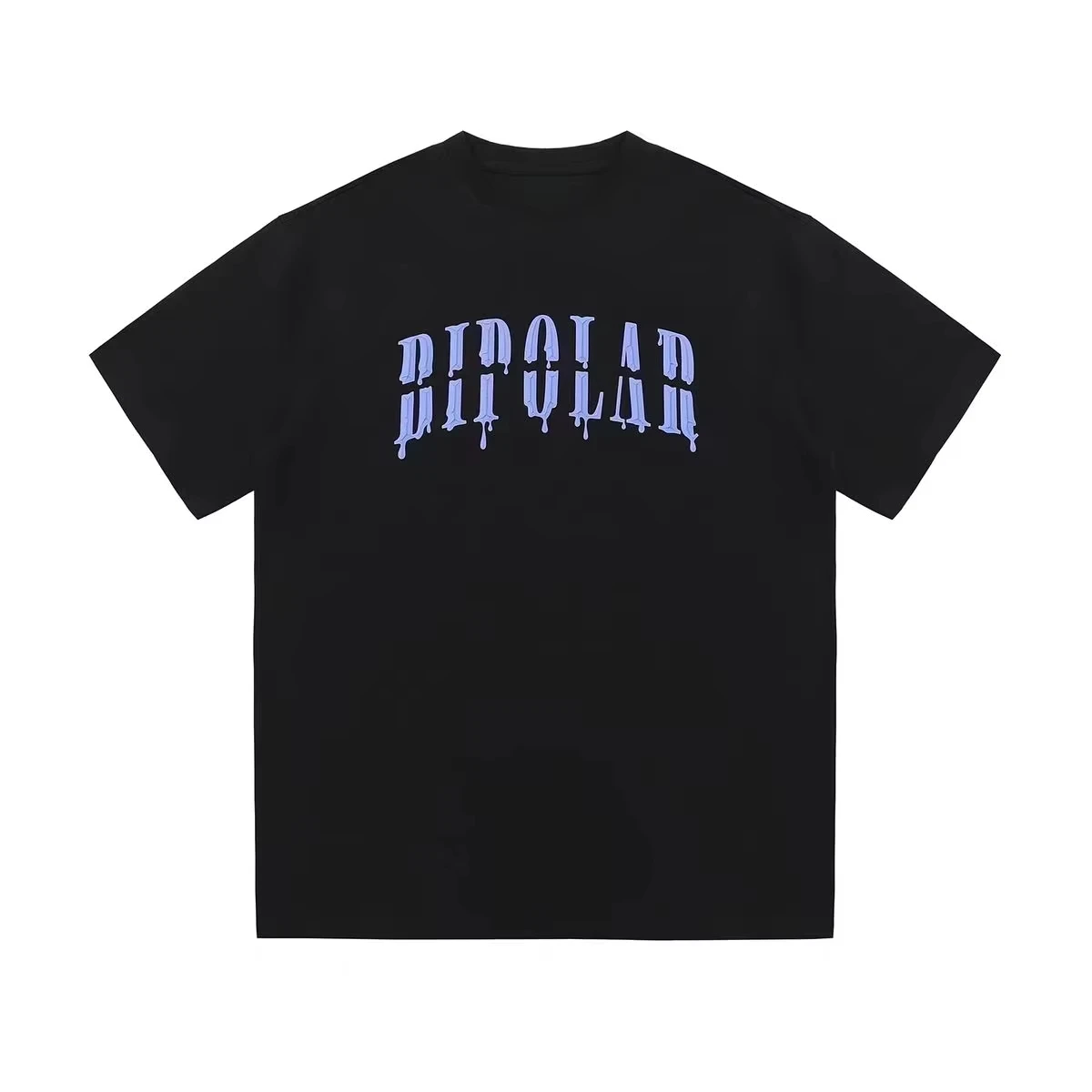 

Fashion Couple's Short-sleeved Summer Clothes Casual High Street Original Dissolved Letter-like Cotton Men Oversized t-shirt Top